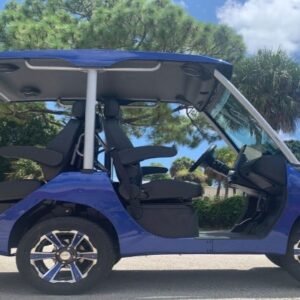 BLUE EVOLUTION D3 GOLF CART LSV STREET LEGAL 4 SEAT FAST 130AH LITHIUM