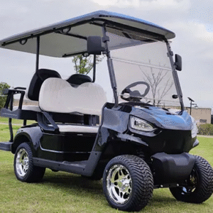 NEW 4 Seat Lithium Powered Electric Golf Cart 72V 120AH Lifted, BLACK